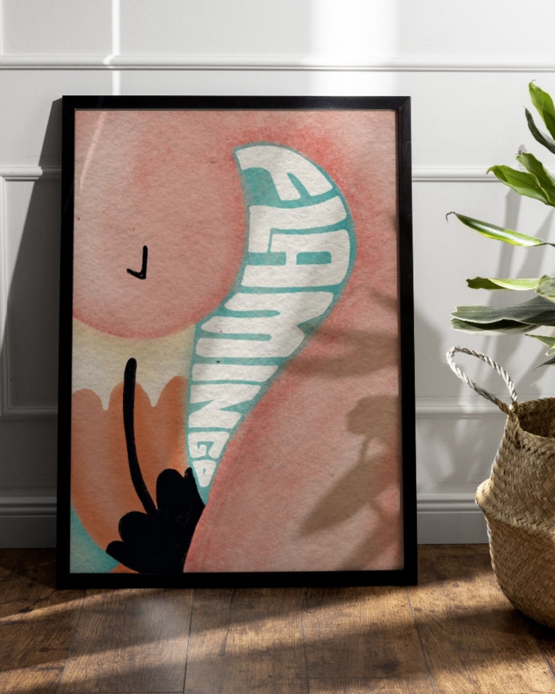 Pinky Flamingo Print