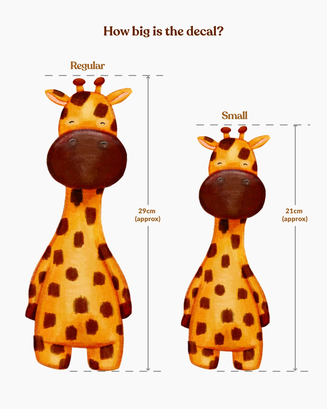 Safari Friends Wall Decal