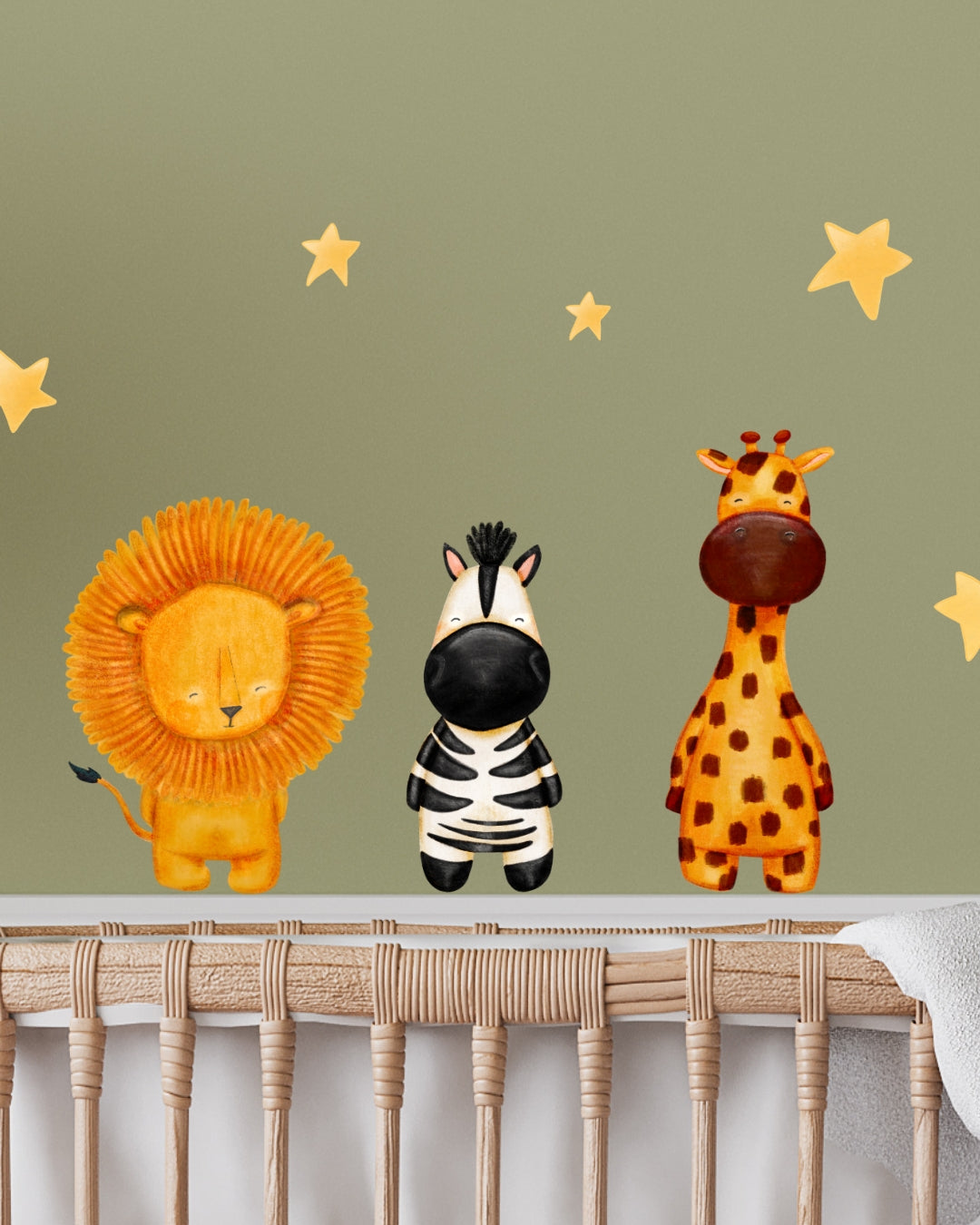 Safari Friends Wall Decal