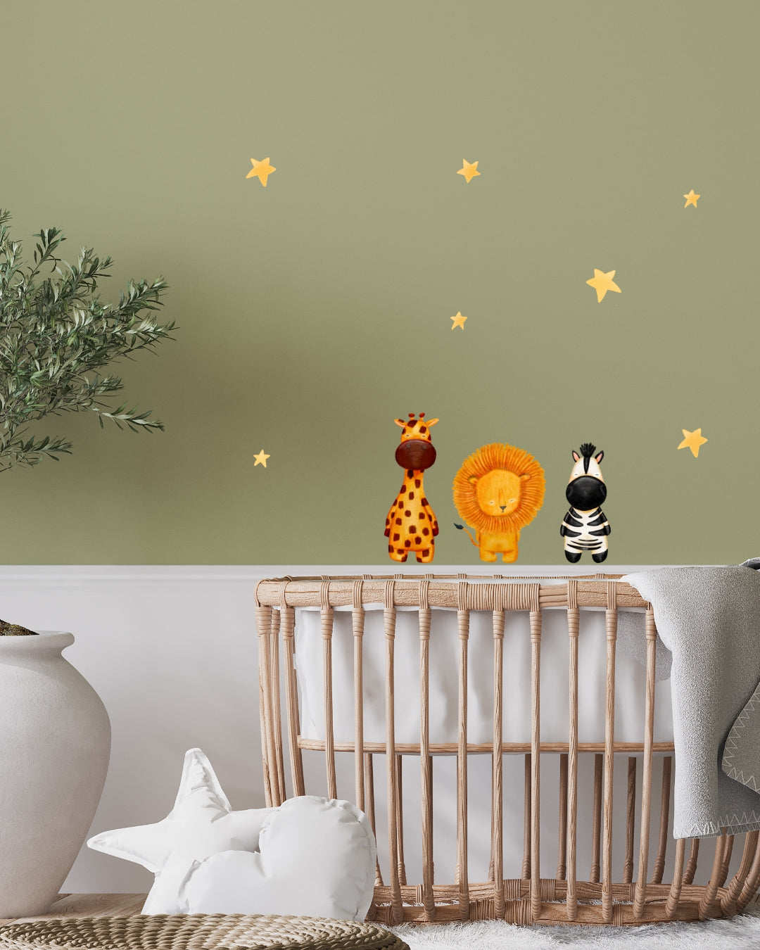 Safari Friends Wall Decal