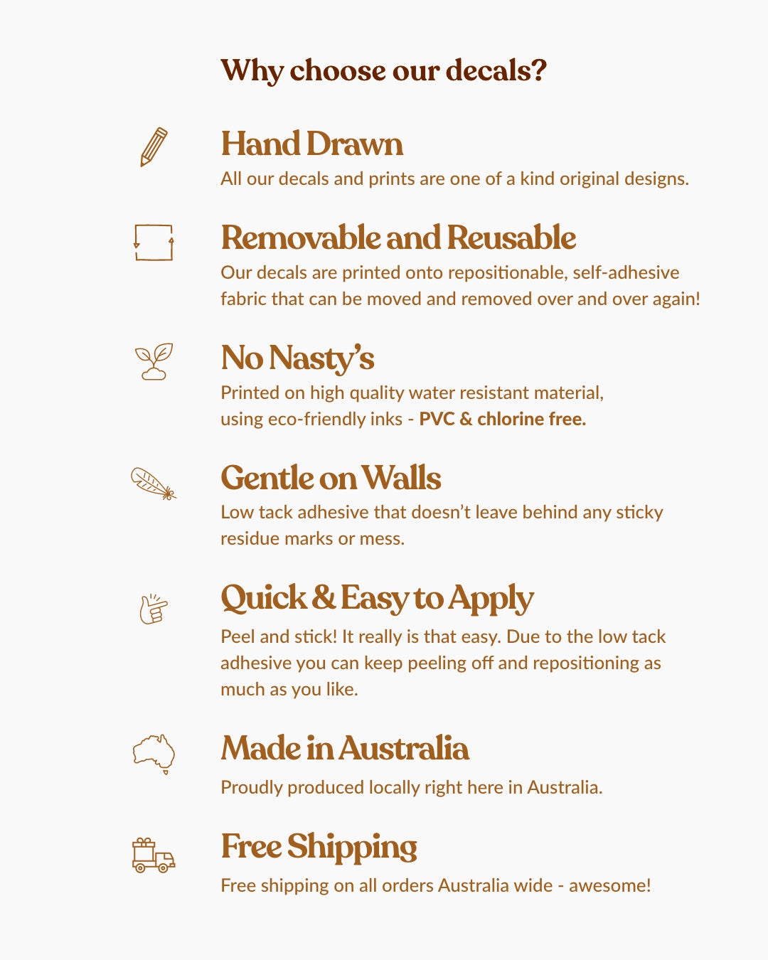 Safari Friends Fabric Wall Decal