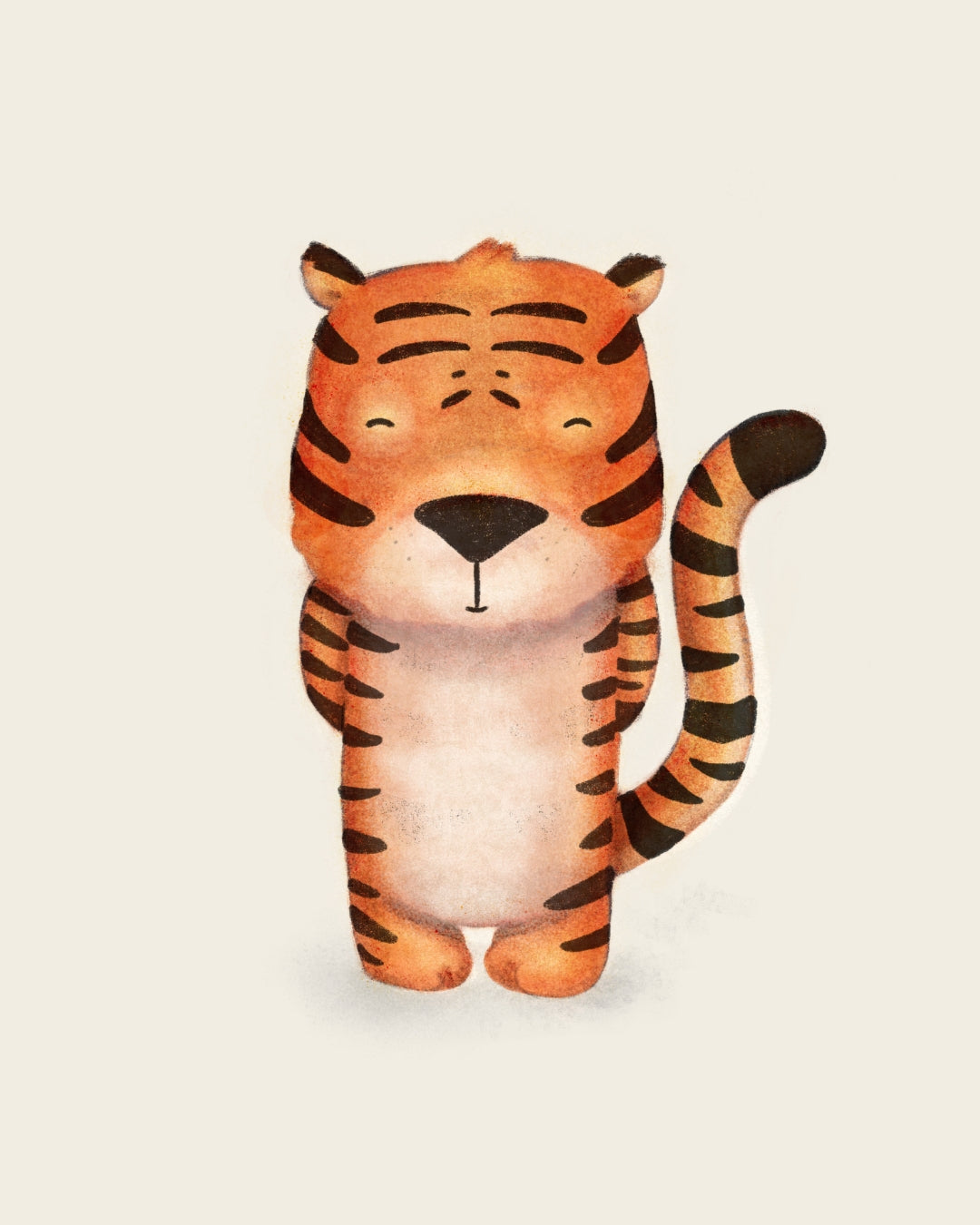 Teddy Tiger Print