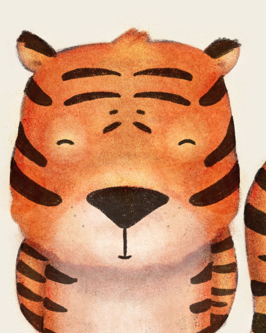 Teddy Tiger Print