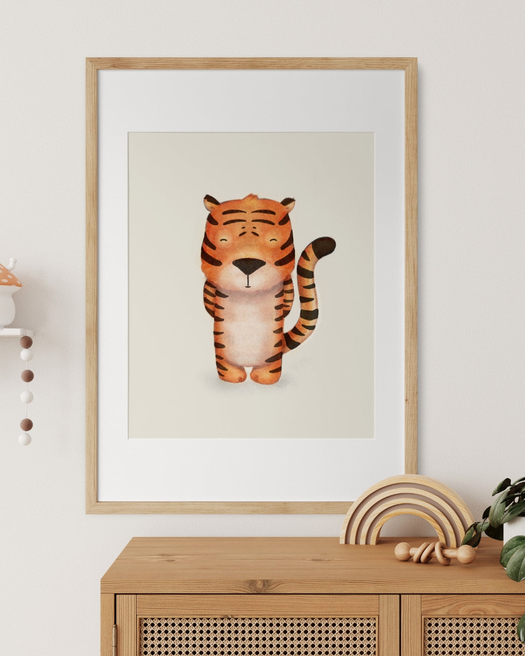 Teddy Tiger Print
