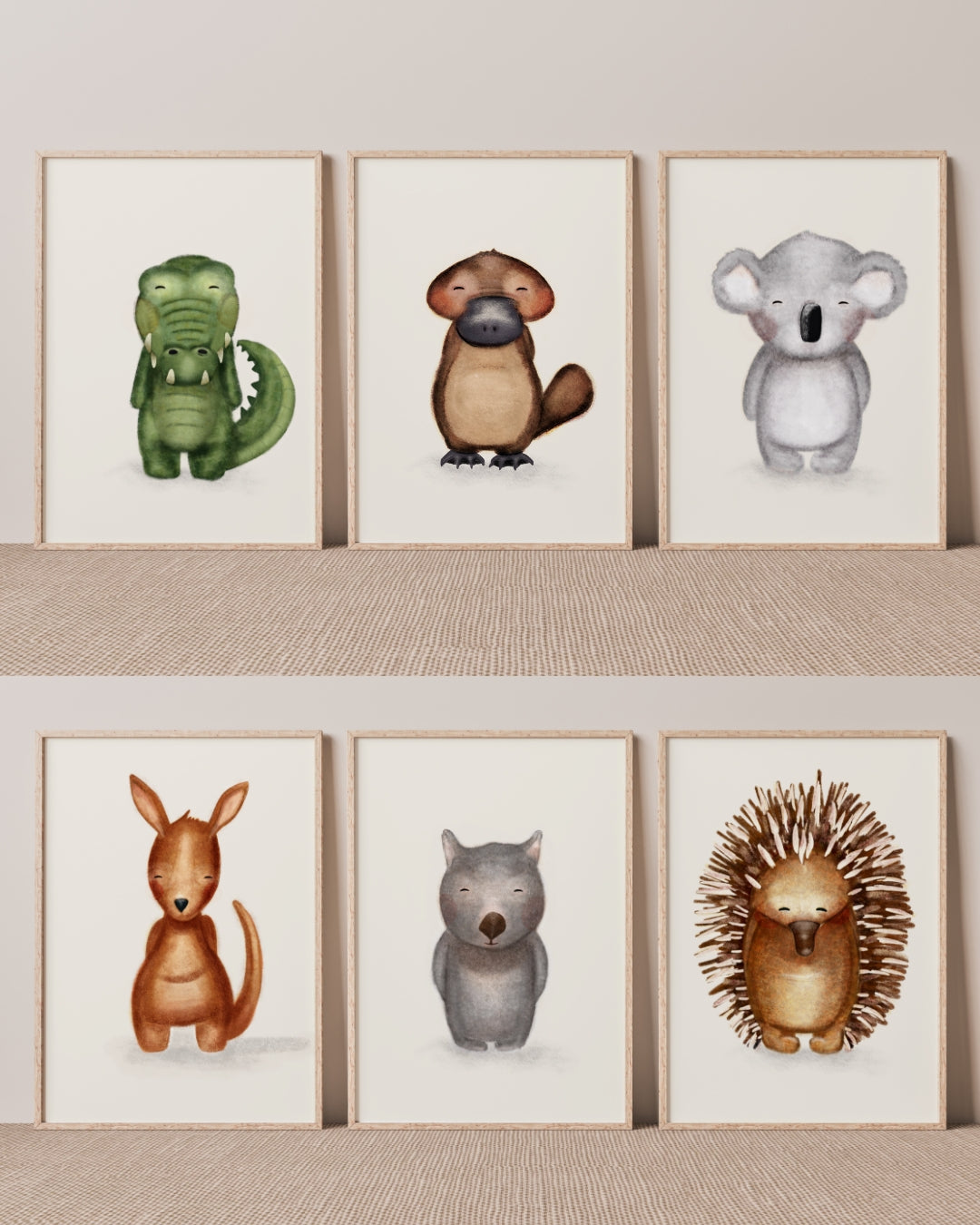 Puddles Platypus Print