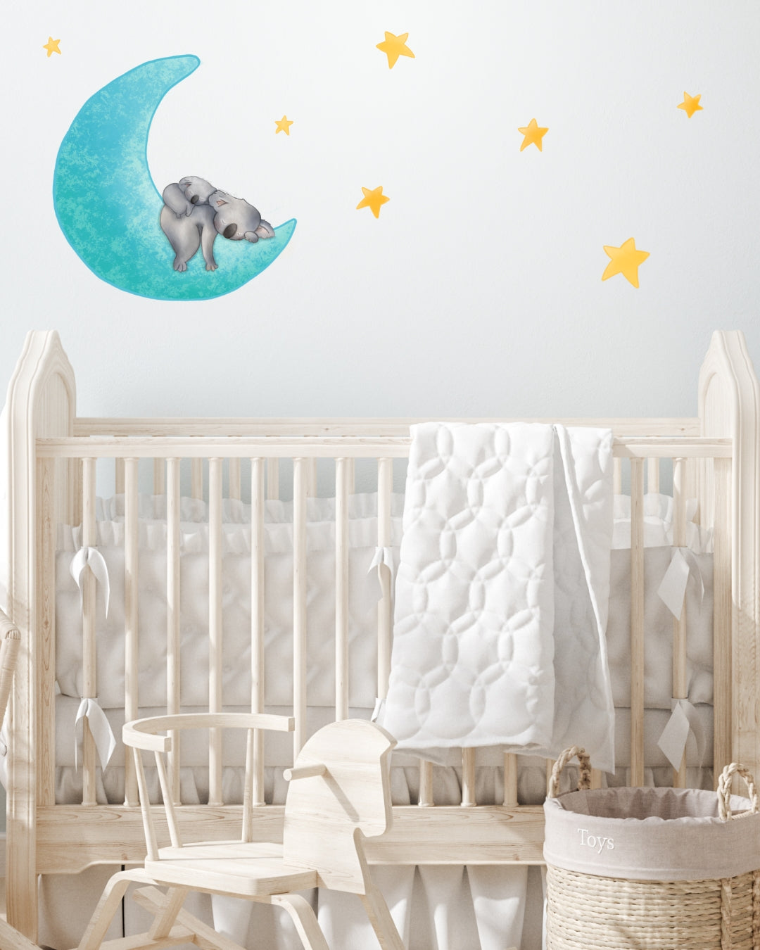 Koala and Joey Nightime Wall Decal