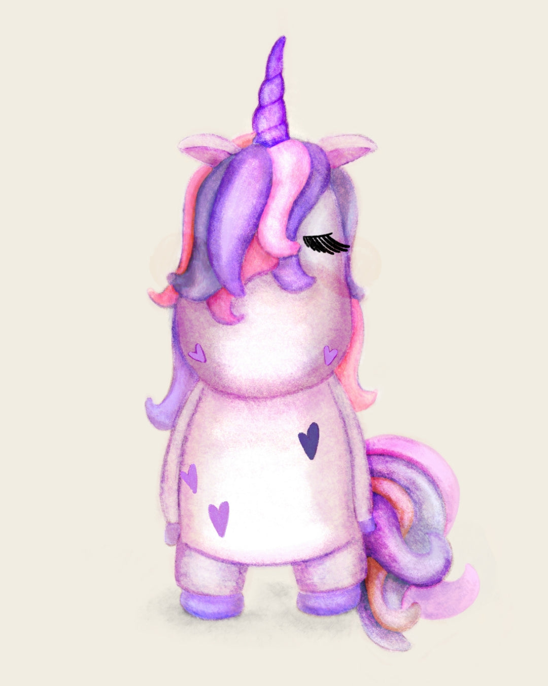 Unicorn Pastel Print