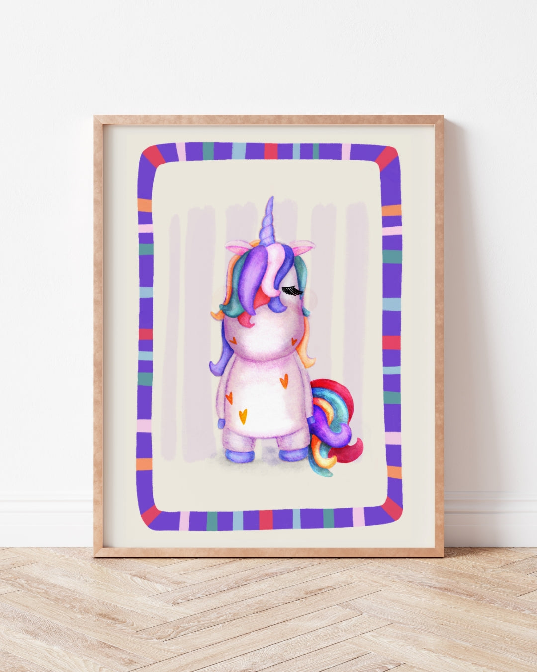 Unicorn Rainbow Print