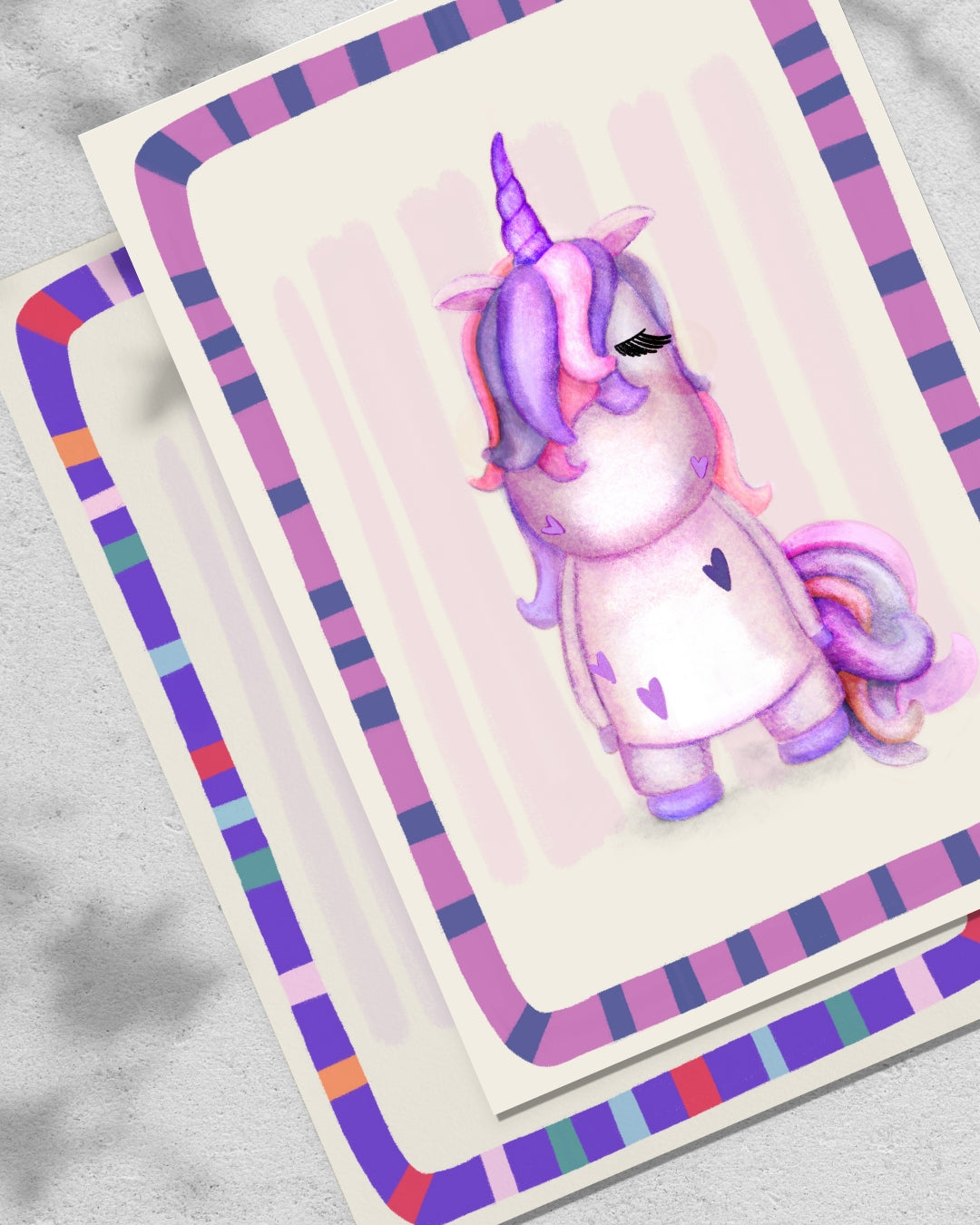 Unicorn Pastel Print