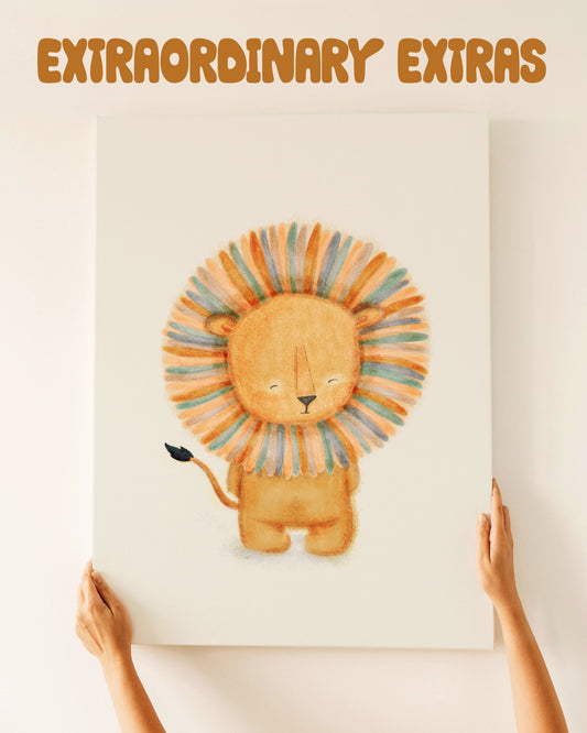 Sunny Lion Print - Scandi