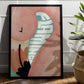 Pinky Flamingo Print