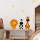 Safari Friends Wall Decal