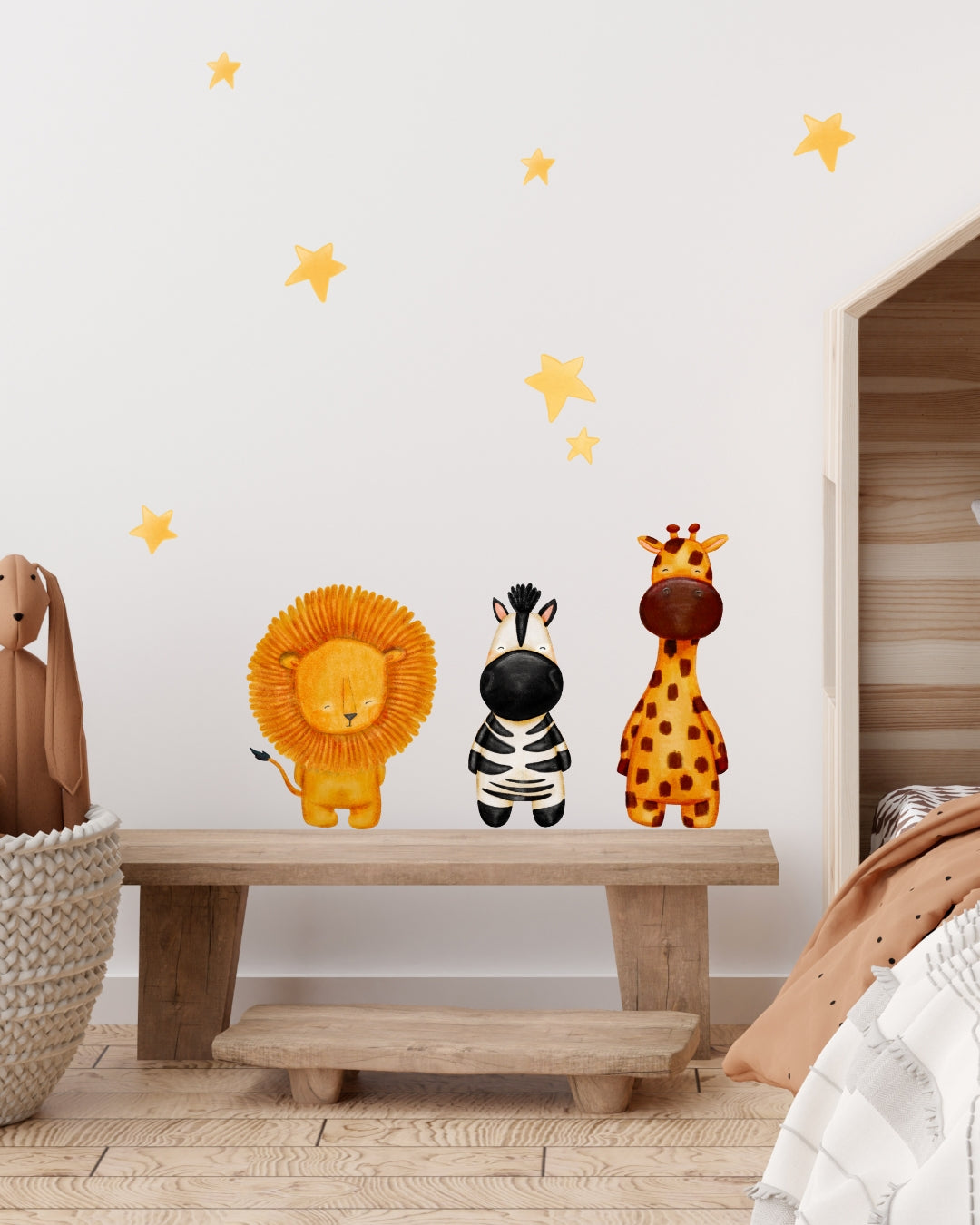 Safari Friends Wall Decal