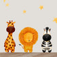 Safari Friends Wall Decal