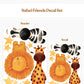 Safari Friends Wall Decal
