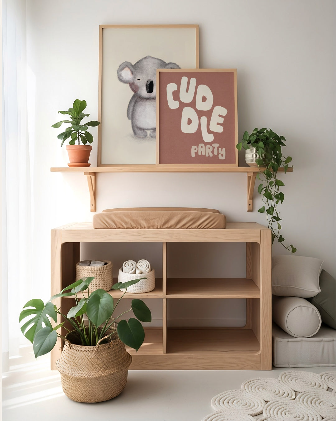 Cuddle Party Print