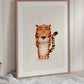 Teddy Tiger Print
