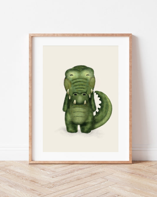 Rocco Croc Print