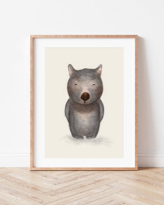 Diggles Wombat Print