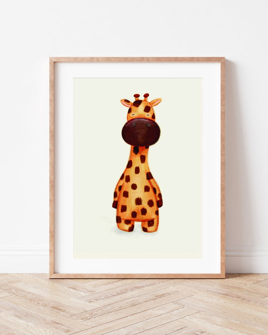George Giraffe Print