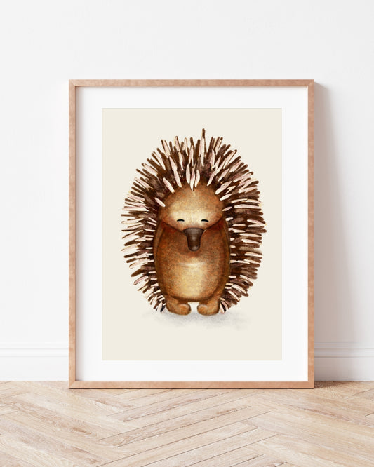 Pugsy Echidna Print