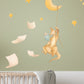 Kangaroo Nightime Fabric Wall Decal