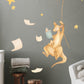 Kangaroo Nightime Fabric Wall Decal