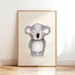 Cuddles Koala Print