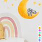 Koala and Joey Nightime Wall Decal