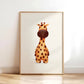 George Giraffe Print