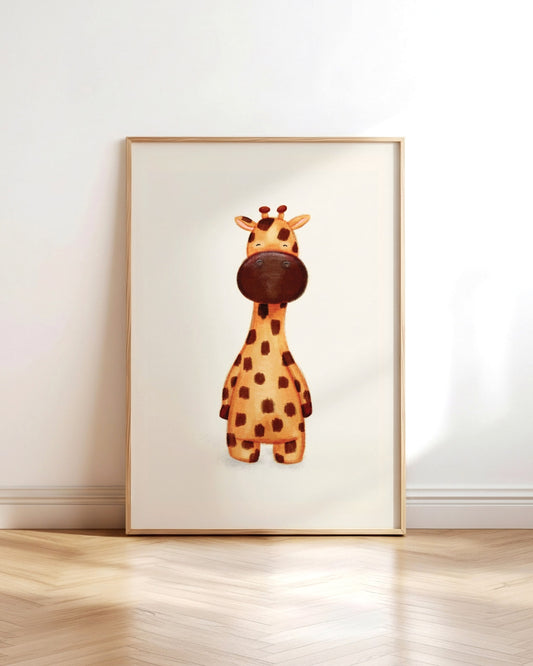 George Giraffe Print
