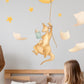 Once a Hop a Time... Kangaroo Wall Decal