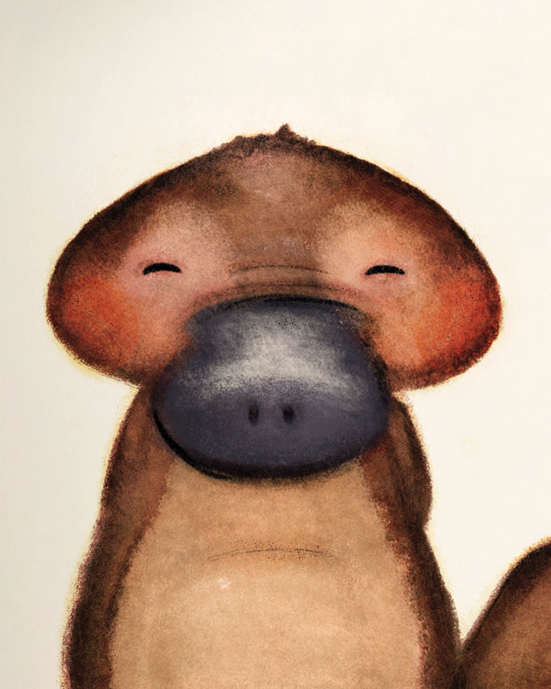 Puddles Platypus Print