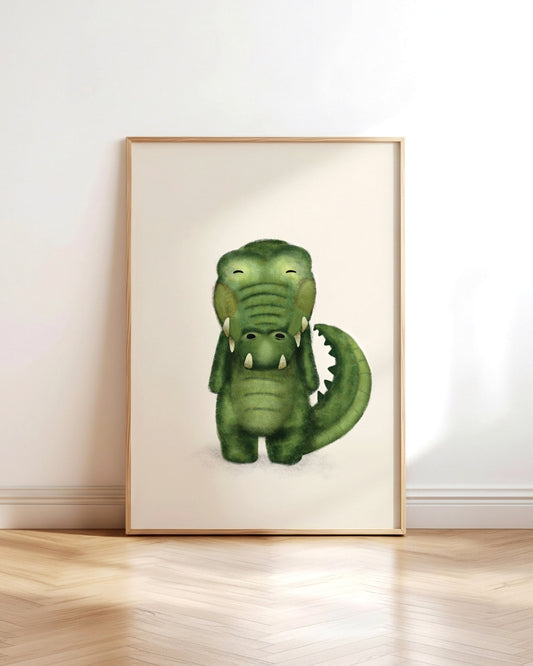 Rocco Croc Print