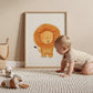 Safari Nursery Print Set (Set of 3 – A3 Size Wall Art)