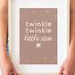 Twinkle Twinkle Little Star
