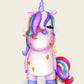 Unicorn Rainbow Print